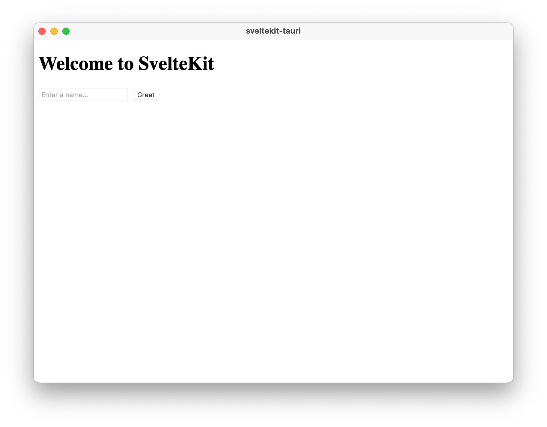 Aperçu de l'application